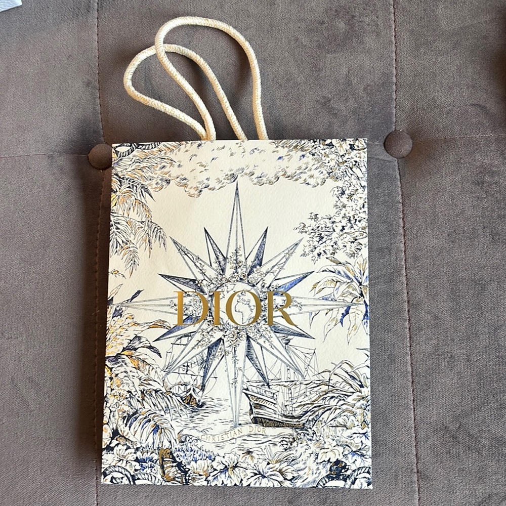 Dior gift bag